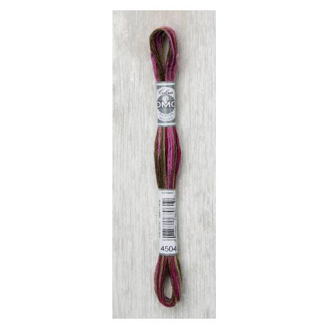 DMC Coloris 6 Strand Variegated Embroidery Thread #4504 Hydrangea