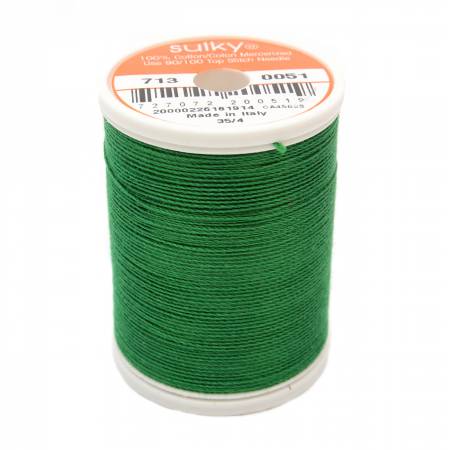 Sulky Cotton Thread 12wt 330yd Xmas Red