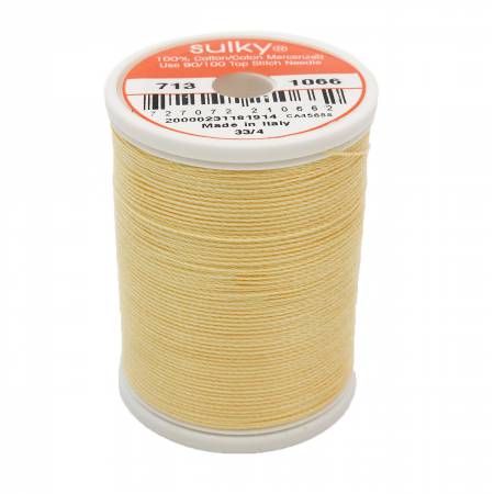 Sulky Cotton 12wt Thread 1066 Primrose  330yd Spool
