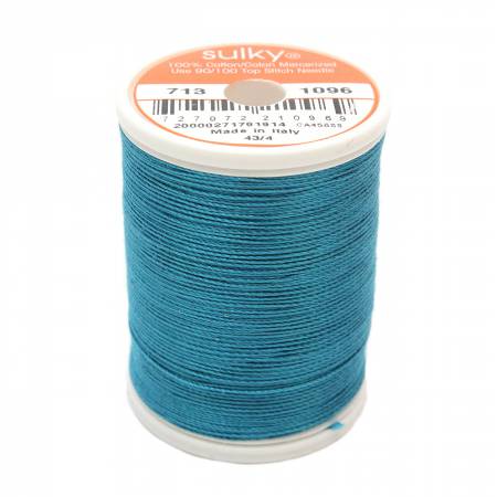 Sulky Cotton Thread 12wt 330yd Teal