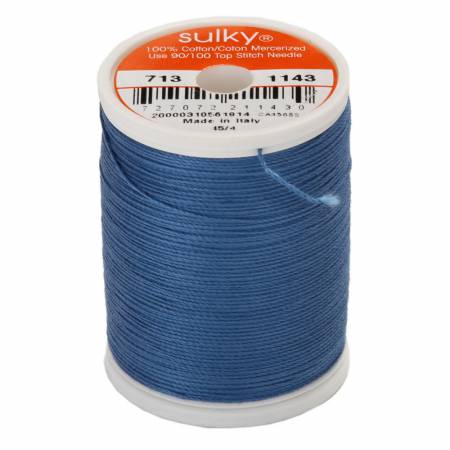 Sulky Cotton Thread 12wt 330yd Heron Blue