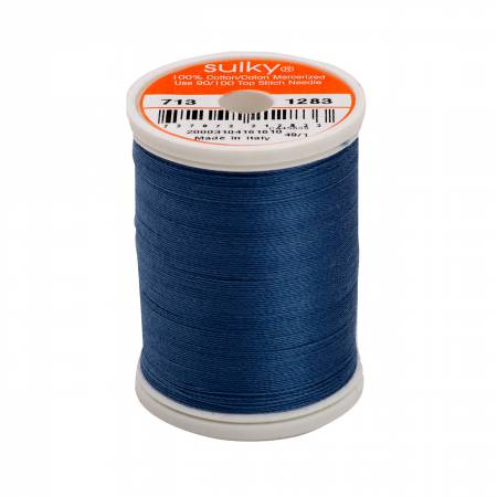 Sulky Cotton Thread 12wt 330yd Slate Gray