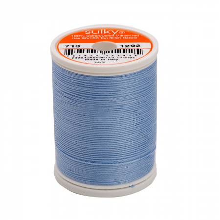 Sulky Cotton Thread 12wt 330yd Heron Blue