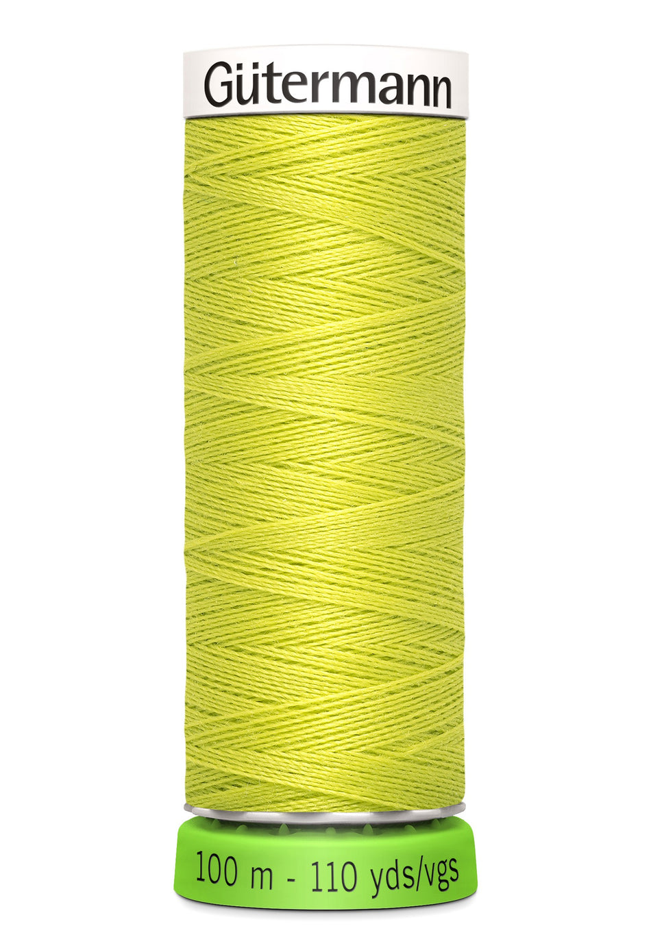 Gutermann rPet Recycled Polyester Thread 334 Lime 110yd/100m