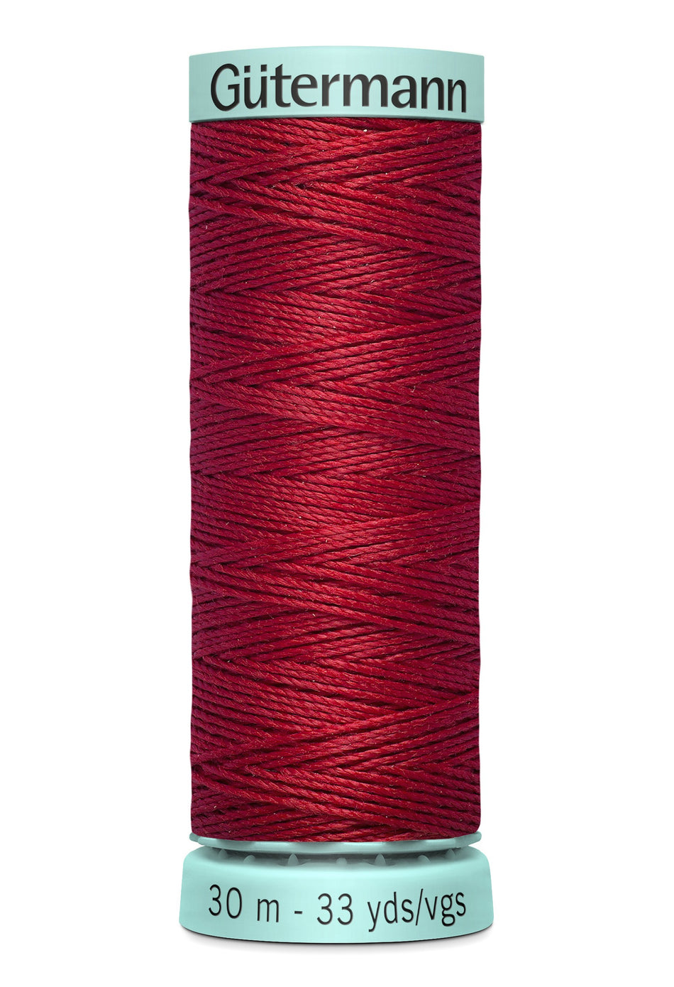 Gutermann 15wt Top Stitch Silk Thread 0046 Red 30m/33yd