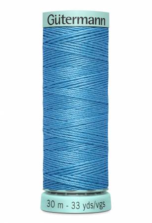 Gutermann 15wt Top Stitch Silk Thread 0197 Ocean Blue 30m/33yd