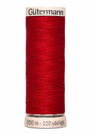 Gutermann 60wt Cotton Thread 4495 Red 200m/218yd