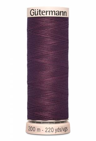 Gutermann 60wt Cotton Thread 4750 Mahogany 200m/218yd