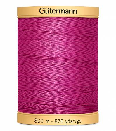 Gutermann Machine Quilting Thread 2955 Fuchsia Flowers 800m Spool