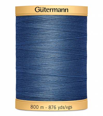 Gutermann Machine Quilting Thread 5624 Indigo Blue 800m Spool