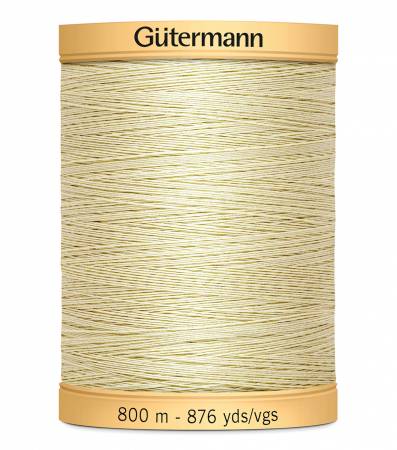 Gutermann Machine Quilting Thread 0828 Vanilla Cream 800m Spool