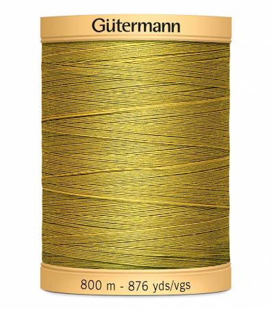 Gutermann Cotton Thread - Gold, 876 yd Spool