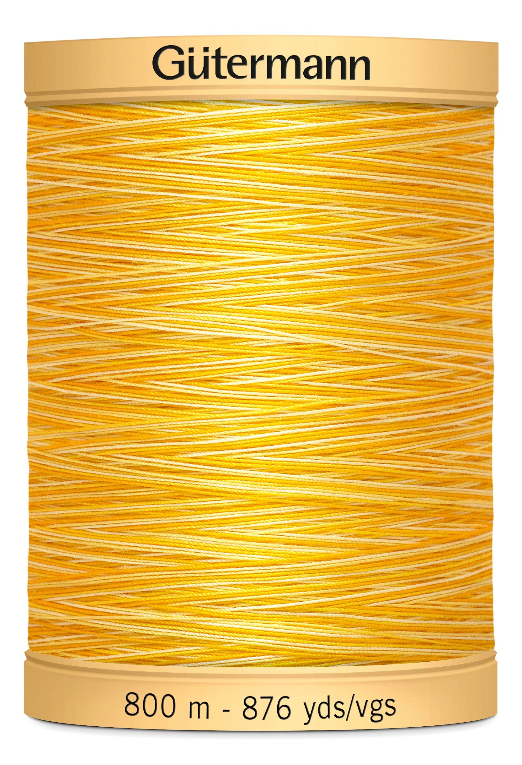 Gutermann Machine Quilting Thread 9918 Sunset Yellow 800m Spool Red