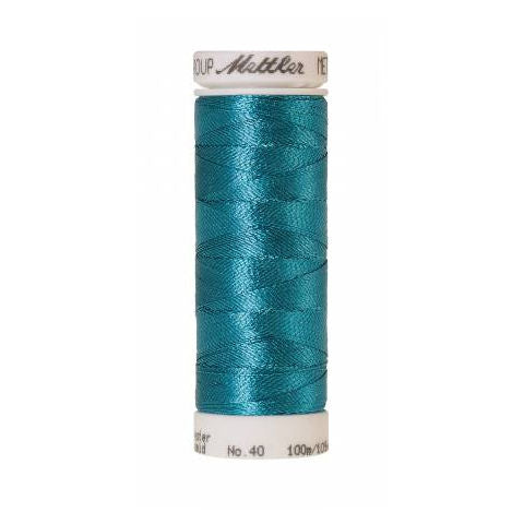 Mettler Metallic Embroidery Thread 4101 Turquoise  109yd