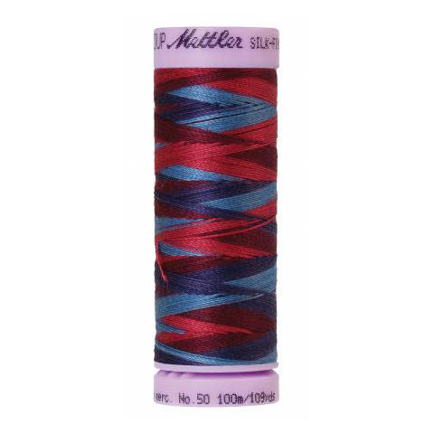 Silk-Finish Multi Embroidery Thread 9816 Berry Rich 109yd