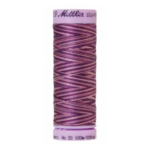 Silk-Finish Multi Embroidery Thread 9838 Lilac Bouquet 109yd