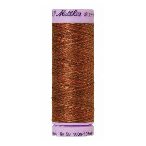 Silk-Finish Multi Embroidery Thread 9852 Chocolatte 109yd