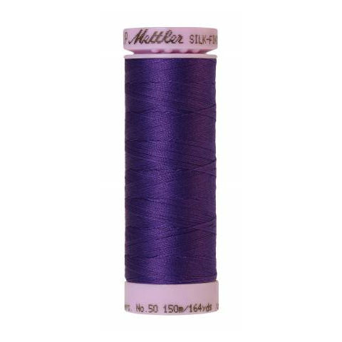 Mettler 50wt Silk Finish Thread 0030 Iris Blue  164yd/150m