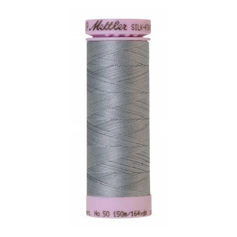 Mettler 50wt Silk Finish Thread 0042 Ash Blue  164yd/150m