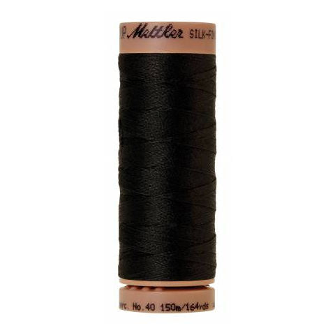 Mettler 40wt Silk Finish 0004 Black  164yd/150m