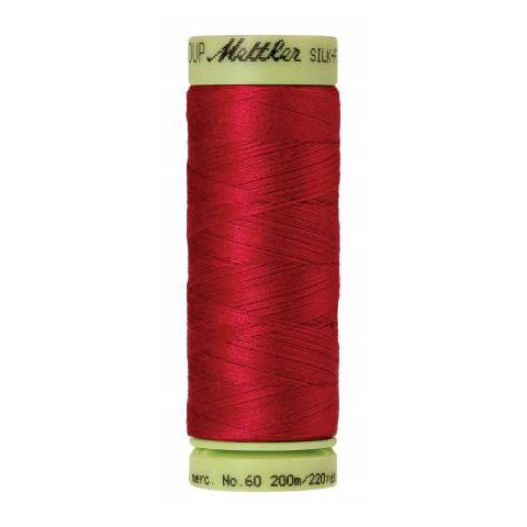 Mettler 60wt Silk Finish Thread 0102 Poinsettia  220yd/200m