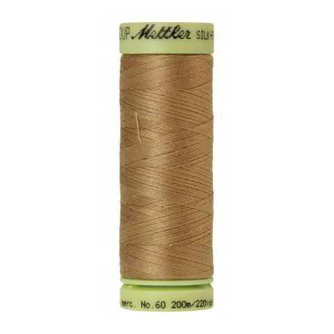 Mettler 60wt Silk Finish Thread 0285 Caramel Cream  220yd/200m