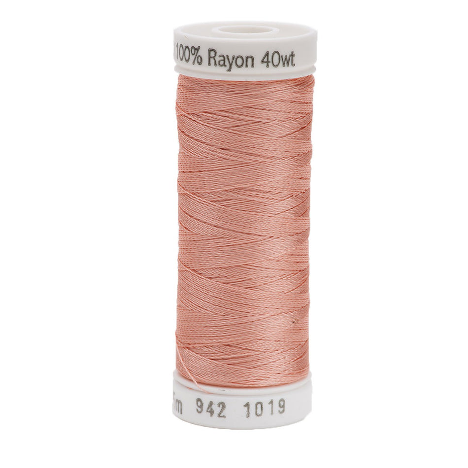 Sulky Rayon 40wt Thread 1019 Peach  250yd Spool