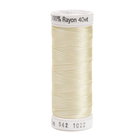 Sulky Rayon 40wt Thread 1022 Cream  250yd Spool
