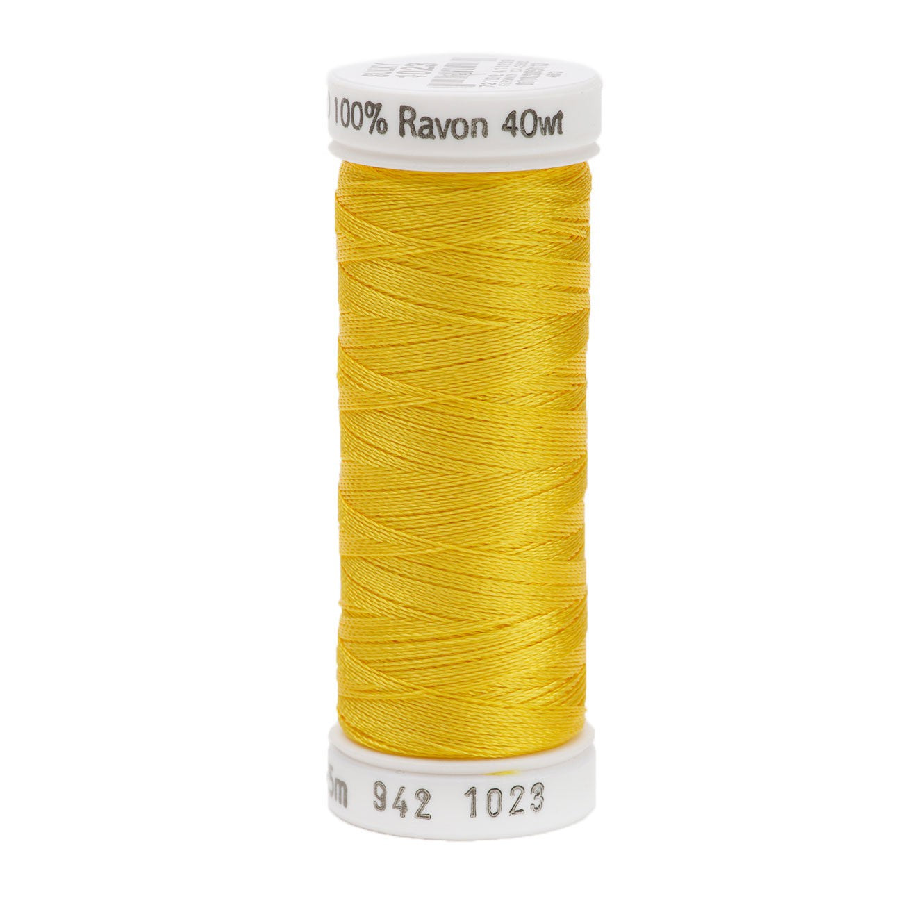 Sulky Rayon 40wt Thread 1023 Yellow  250yd Spool