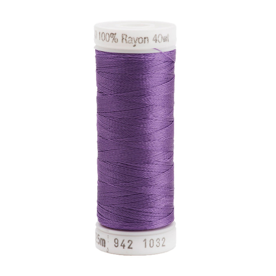 Sulky Rayon 40wt Thread 1032 Medium Purple  250yd Spool