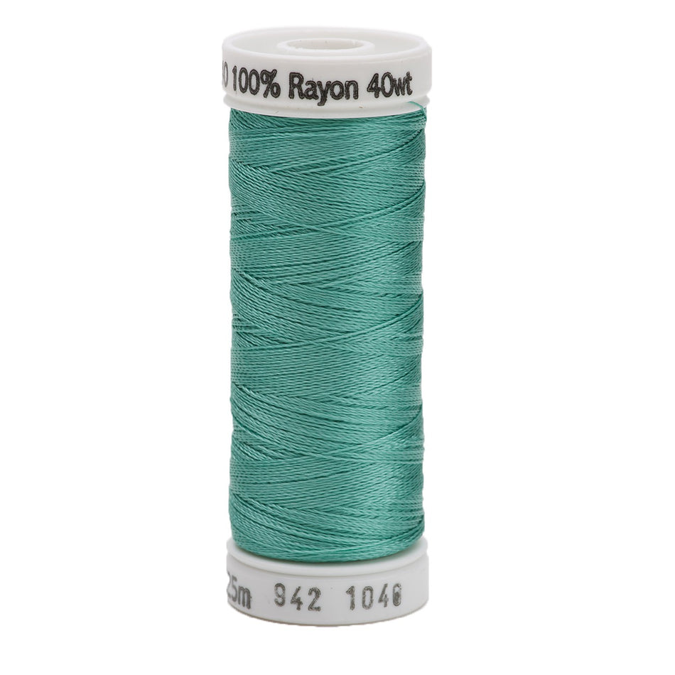 Sulky Rayon 40wt Thread 1046 Teal  250yd Spool