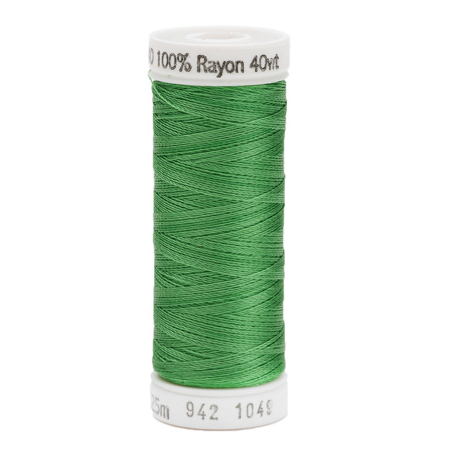 Sulky Rayon 40wt Thread 1049 Grass Green  250yd Spool