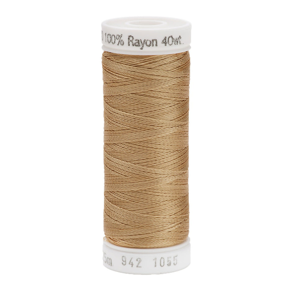 Sulky Rayon 40wt Thread 1055 Tawny Tan  250yd Spool