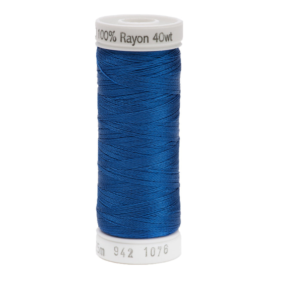 Sulky Rayon 40wt Thread 1076 Royal Blue  250yd Spool