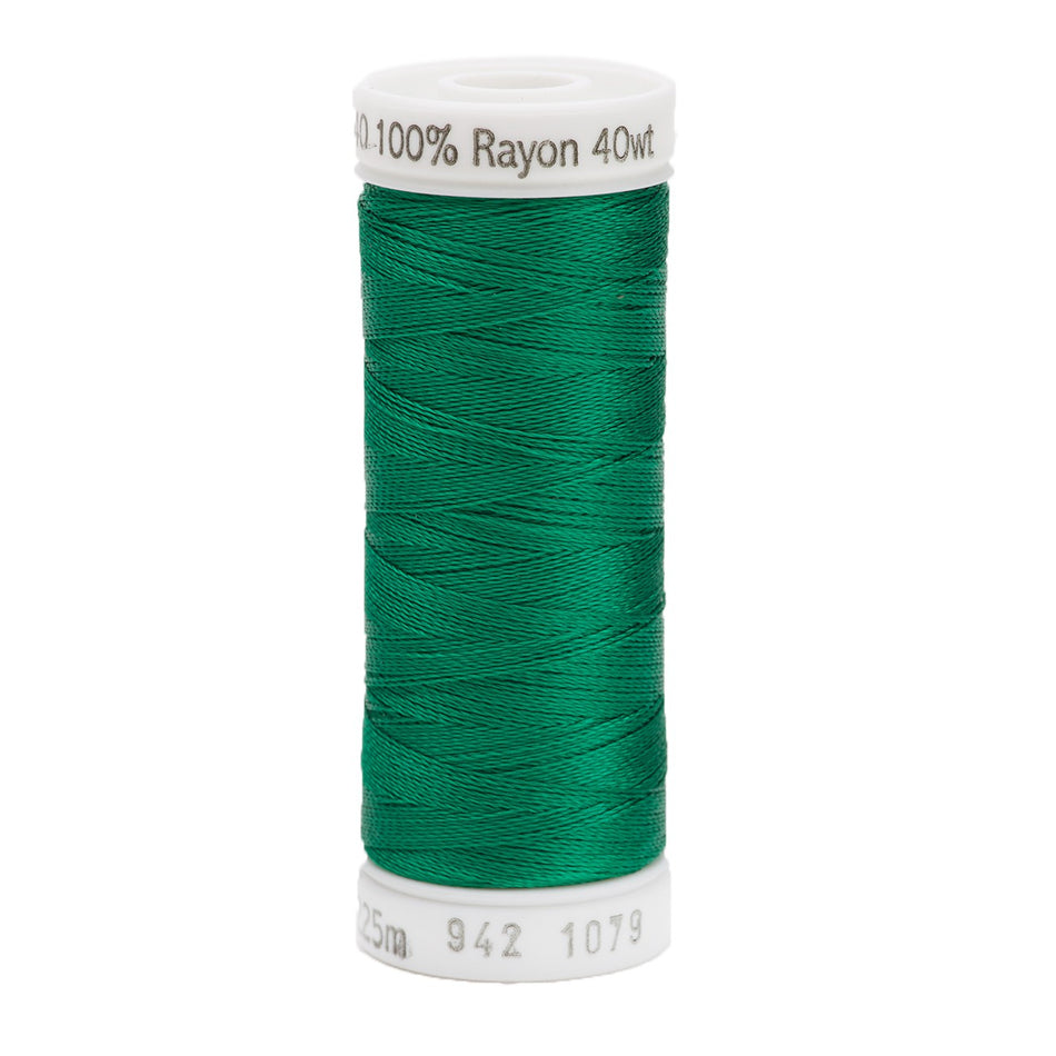 Sulky Rayon 40wt Thread 1079 Emerald Green  250yd Spool