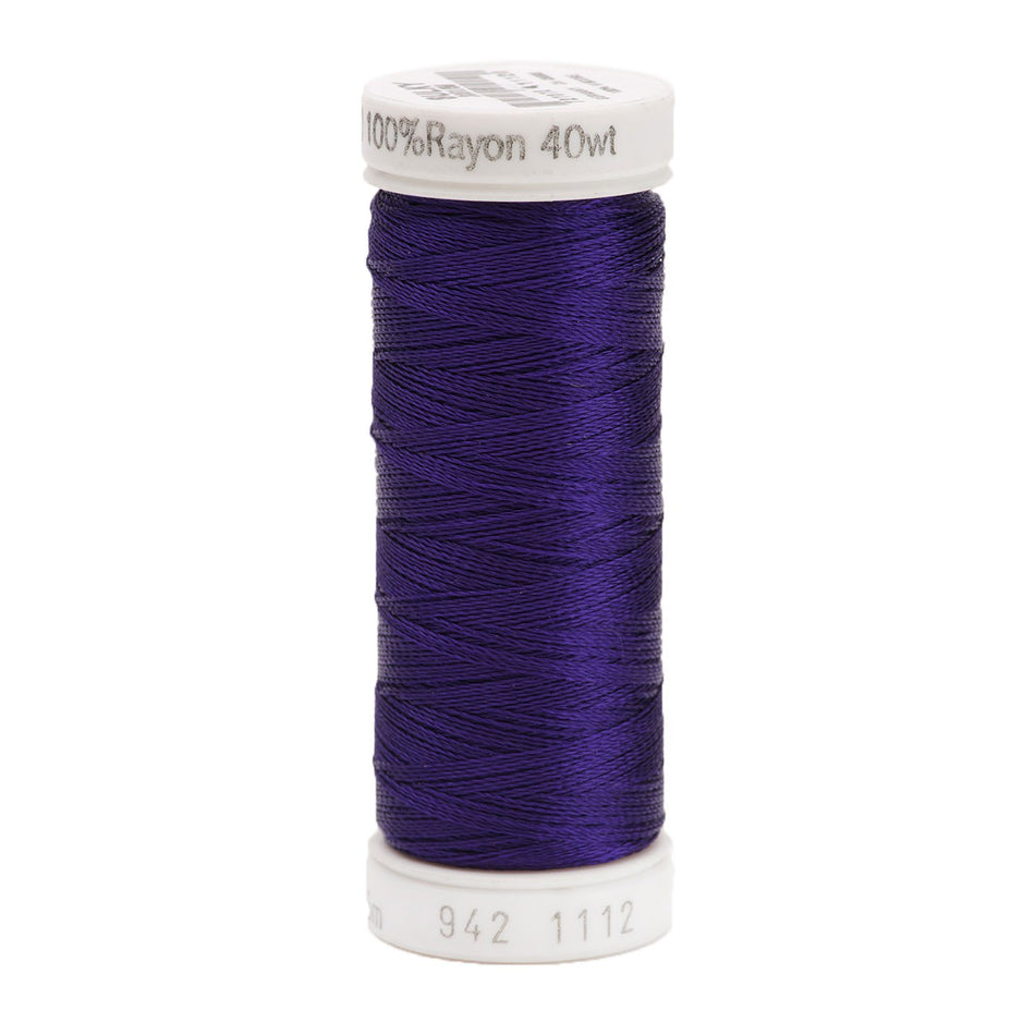 Sulky Rayon 40wt Thread 1112 Royal Purple  250yd Spool