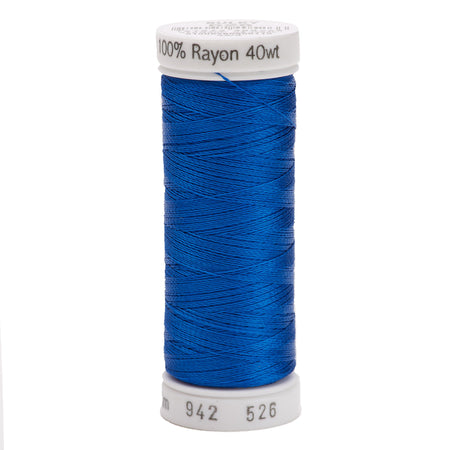 Sulky Rayon 40wt Thread 0526 Cobalt Blue  250yd Spool
