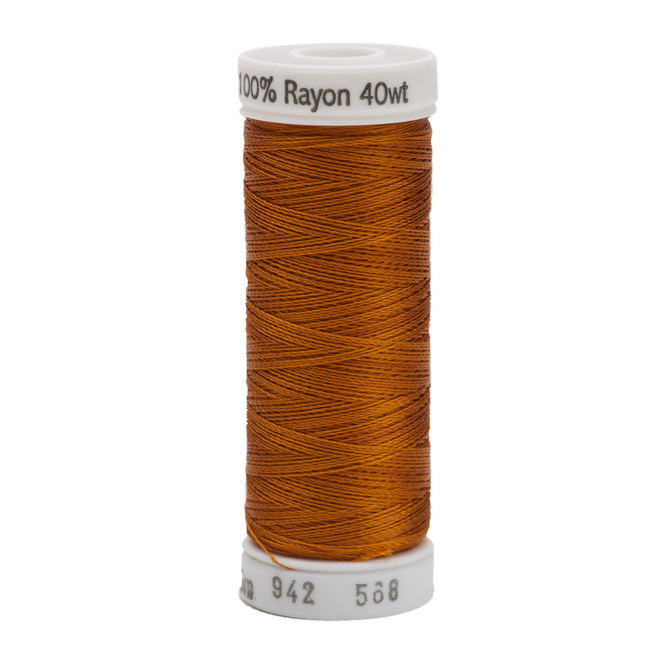 Sulky Rayon 40wt Thread 0568 Cinnamon  250yd Spool