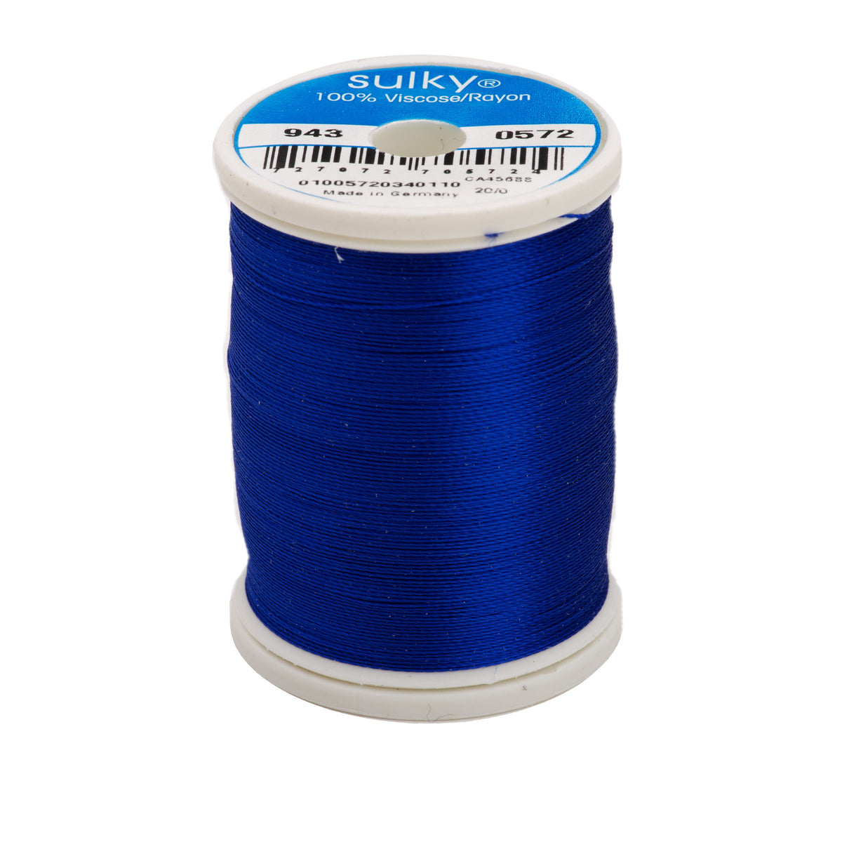 Sulky Rayon 40wt Thread 0572 Blue Ribbon  850yd Spool
