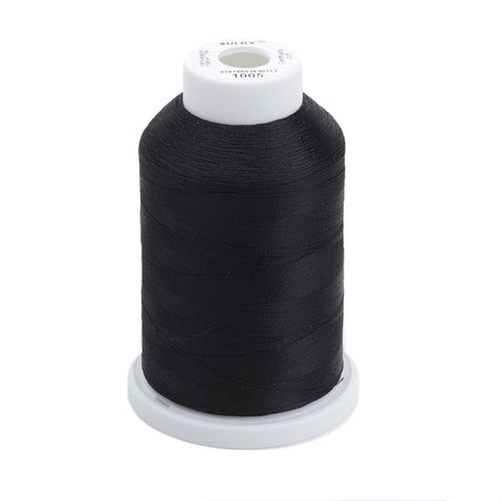 Sulky Rayon 40wt Thread  Black  1500yd Spool