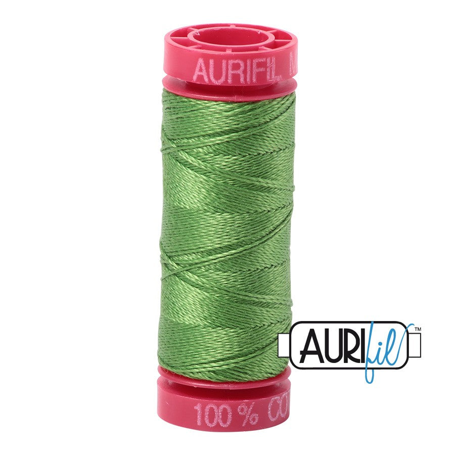 1114 Grass Green  - Aurifil 12wt Thread 54yd/50m