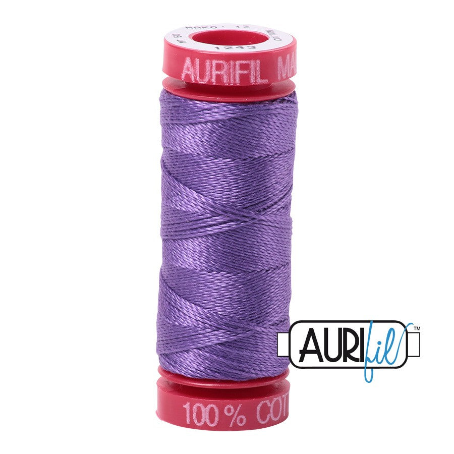 1243 Dusty Lavender  - Aurifil 12wt Thread 54yd/50m
