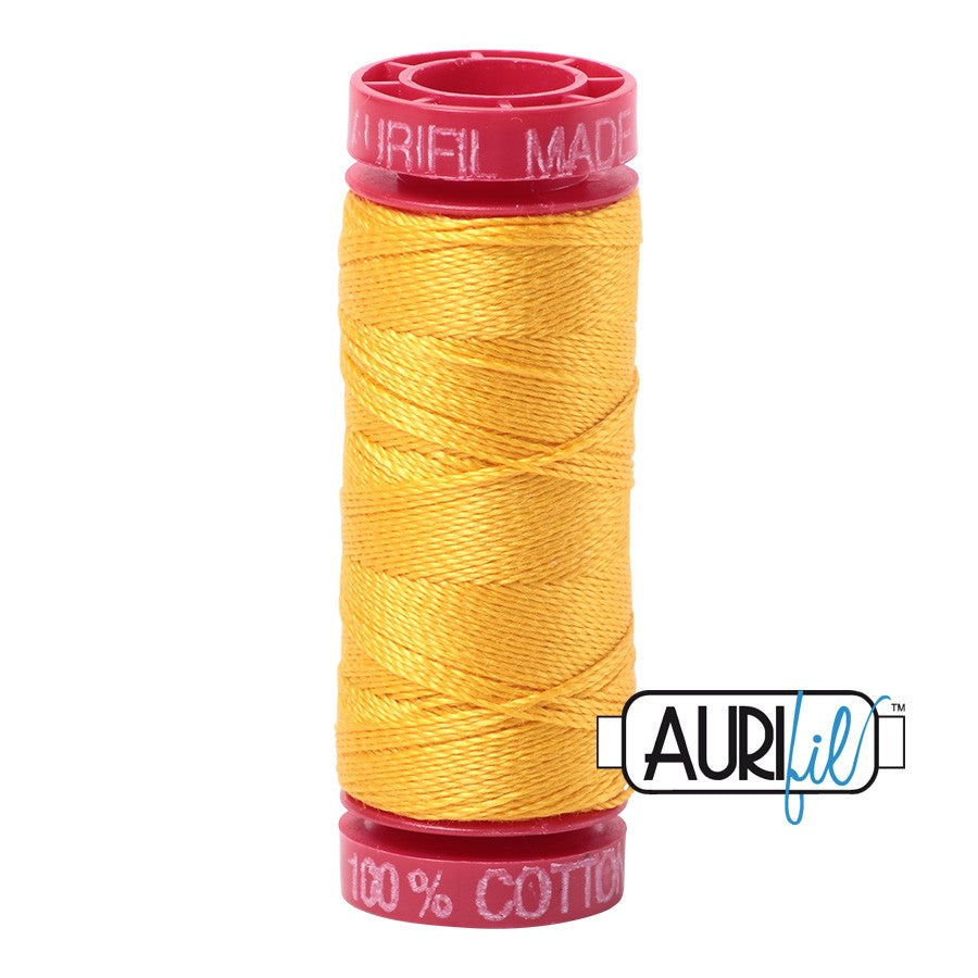 2135 Yellow  - Aurifil 12wt Thread 54yd/50m