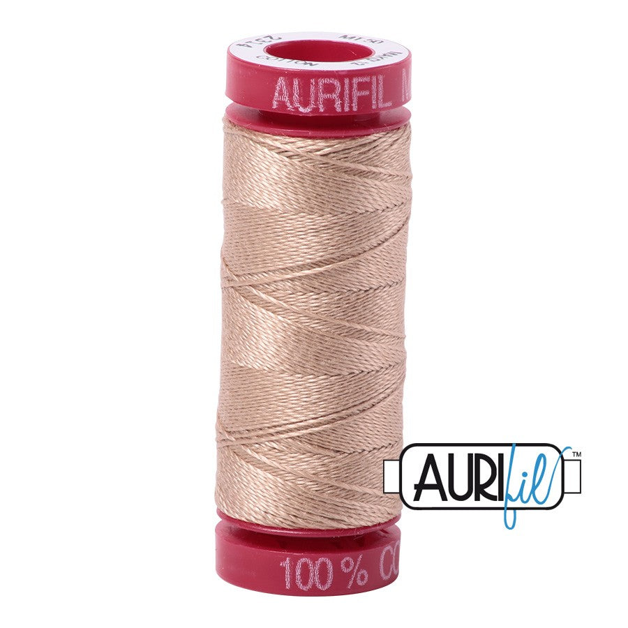 2314 Beige  - Aurifil 12wt Thread 54yd/50m
