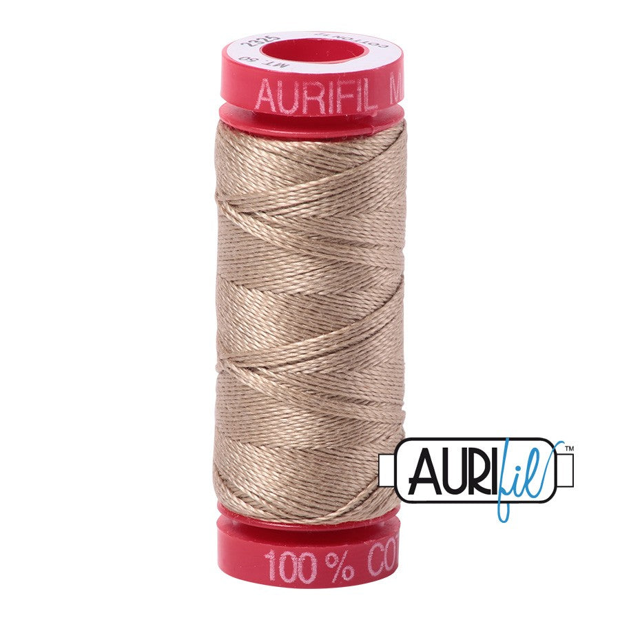 2325 Linen  - Aurifil 12wt Thread 54yd/50m