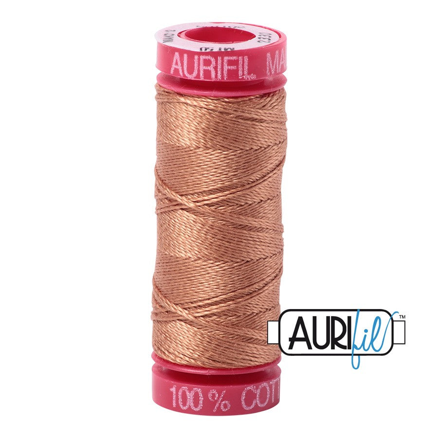 2330 Light Chestnut  - Aurifil 12wt Thread 54yd/50m
