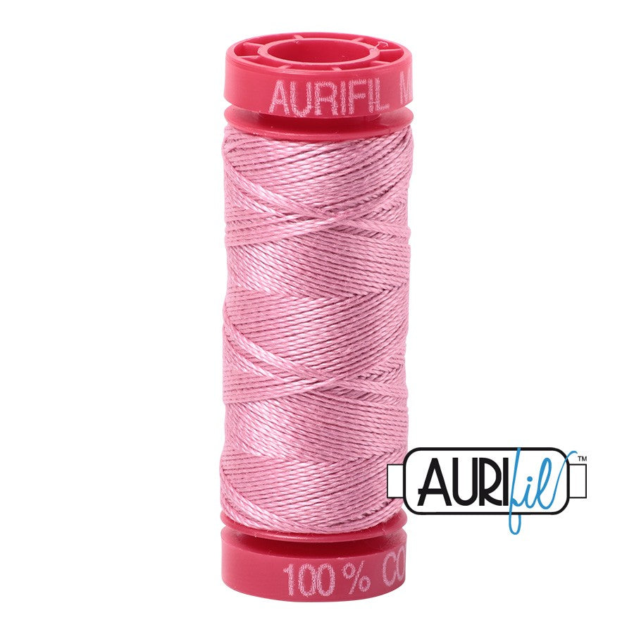 2430 Antique Rose  - Aurifil 12wt Thread 54yd/50m