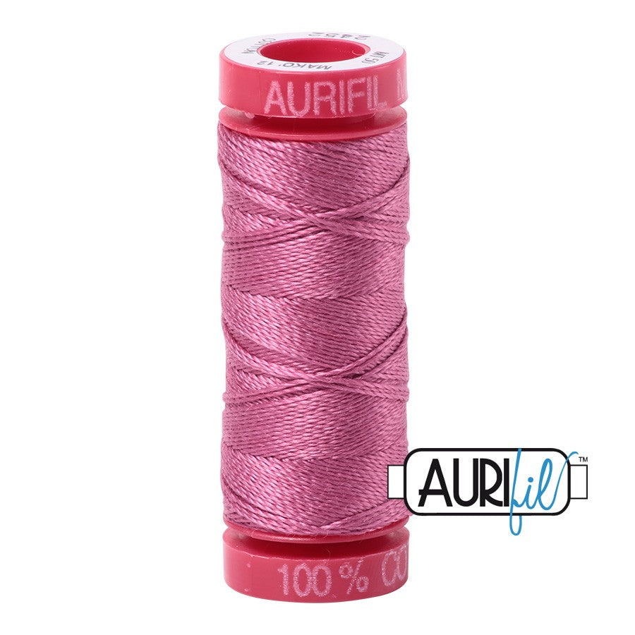 2452 Dusty Rose  - Aurifil 12wt Thread 54yd/50m