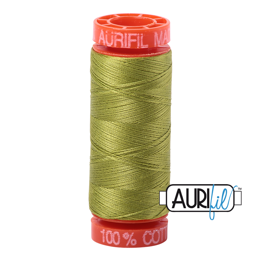 1147 Light Leaf Green  - Aurifil 50wt Thread 220yd