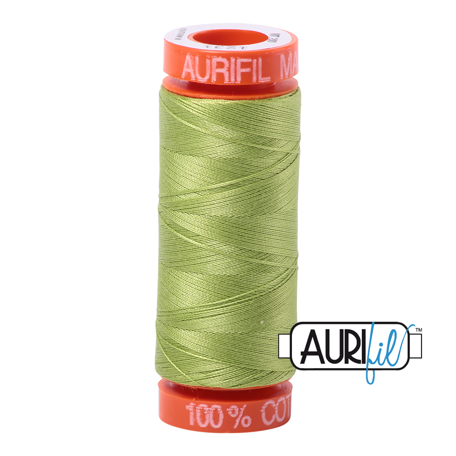 1231 Spring Green  - Aurifil 50wt Thread 220yd
